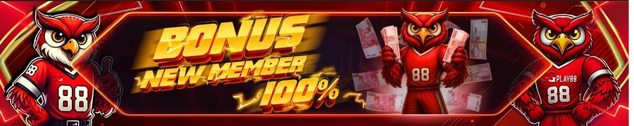 BONUS NEW MEMBER 100%